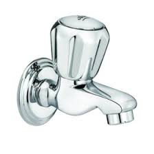 Classic Chrome Wall-Mounted Bib Tap