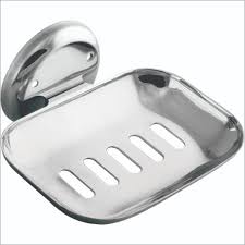 Premium Stainless Steel Soap Dish with Wall Mount