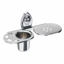 Premium Stainless Steel Liquid Soap Dispenser Holder (Wall Mounted)